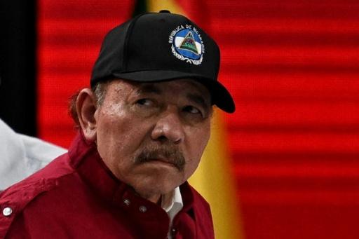 El presidente nicaragüense, Daniel Ortega, durante la sesión inaugural de una cumbre ALBA-TCP, el 14 de diciembre de 2024 en Caracas — Juan Barreto / AFP