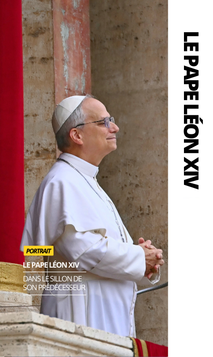 Exemple actu social stories, pape Léon XIV