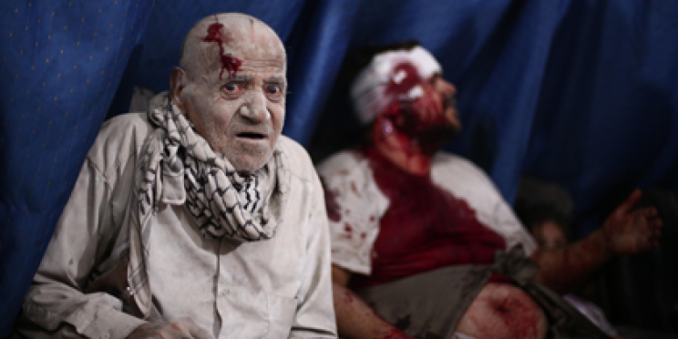 AFP Syrian photographer Abd Doumany, won the silver prize of the China International Press Photo Contest (CHIPP) War and Disaster News with his portfolio on the Syria conflict.
