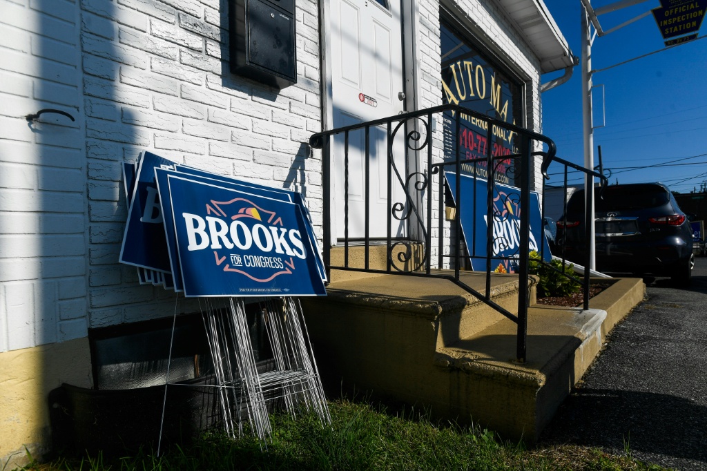 The congressional district may flip to the Democratic Party in this year's election — Matthew Hatcher / AFP