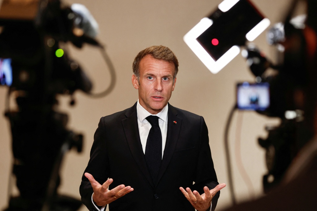 Macron slams 'stupid' comments based on AI videos by leaders on France riots