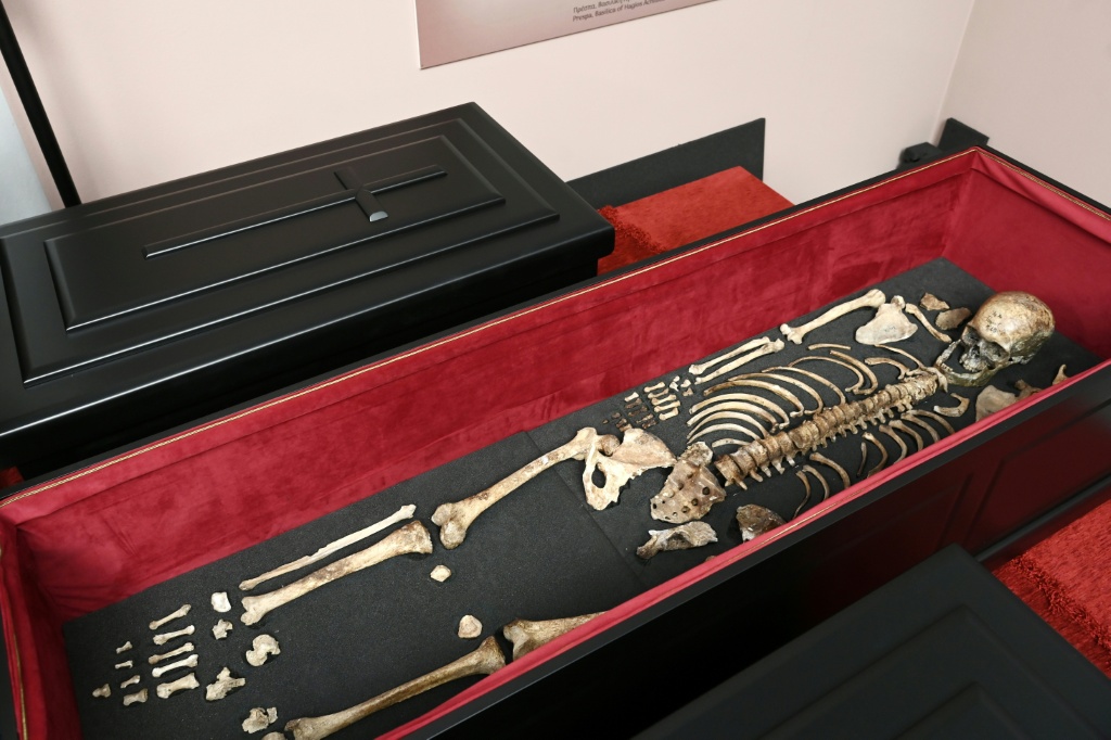Bulgaria officially opened talks on the return of the remains in 2007 — Sakis Mitrolidis / AFP