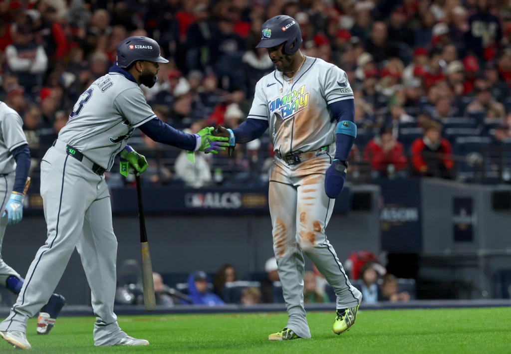 Rays defeat Guardians to level MLB playoff series