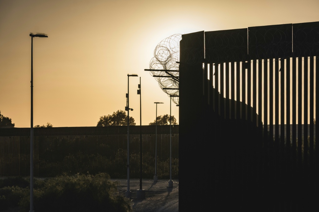 Trump pledged to close the border and locals say it is very different than under Joe Biden — Olivier Touron / AFP