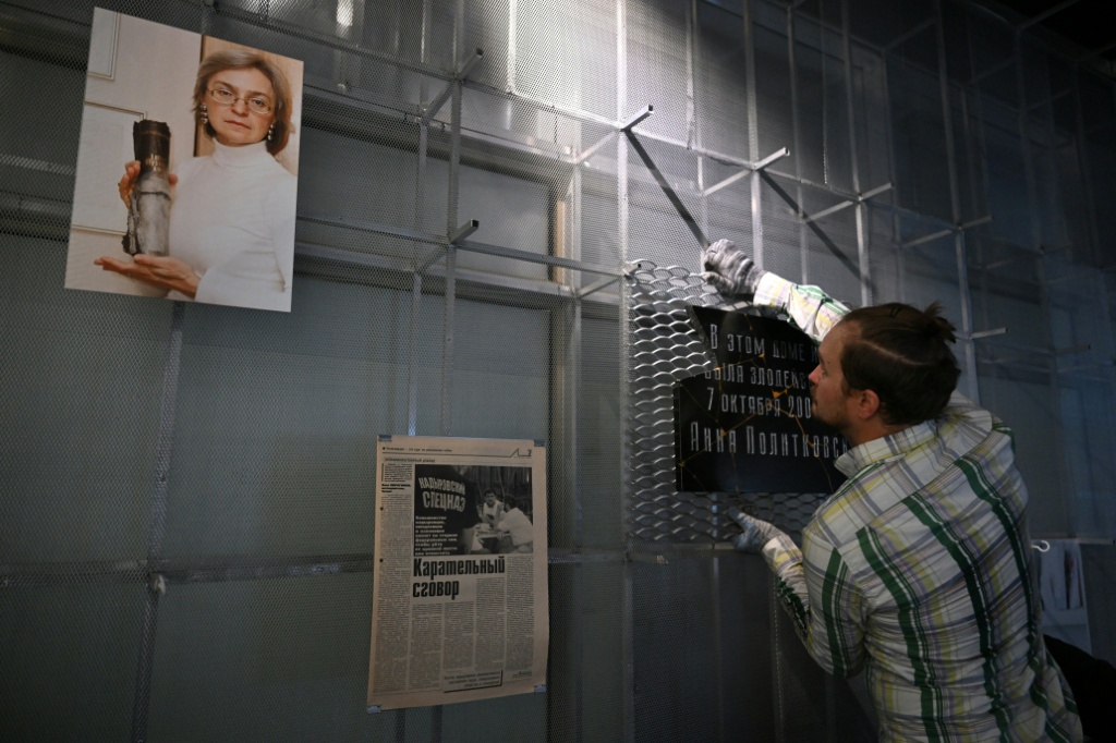 Her killing marked a turning point for Russian journalism — Igor IVANKO / AFP