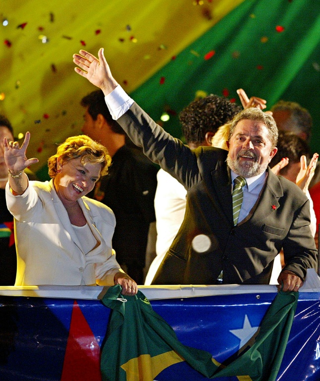 Luiz Inacio Lula da Silva became leader of Brazil on his fourth run at the presidency — DANIEL GARCIA / AFP