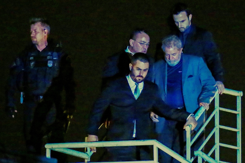 Luiz Inacio Lula da Silva was convicted of fraud but the charges were later thrown out — Heuler Andrey / AFP