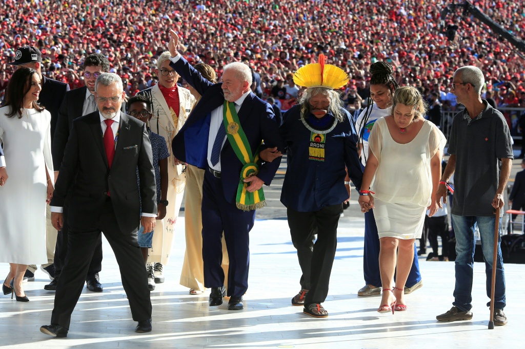 Luiz Inacio Lula da Silva narrowly won a third presidential term in 2022 — Sergio Lima / AFP