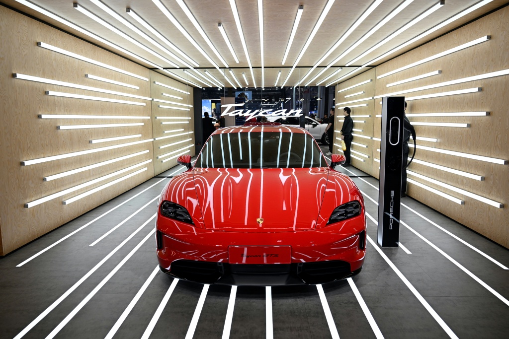 As sector struggles, Porsche puts luxury ahead of volume