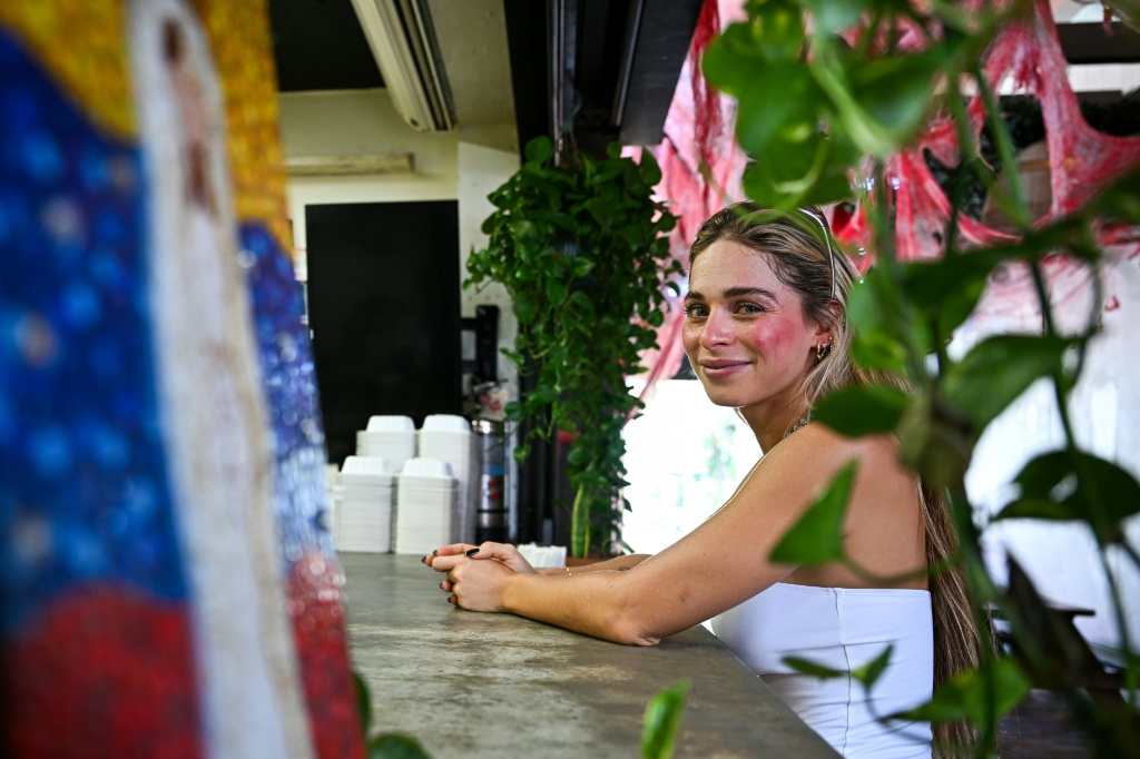 Three of Maria Fernanda Perez's employees stopped showing up over fears of being deported, the restaurant owner says — CHANDAN KHANNA / AFP