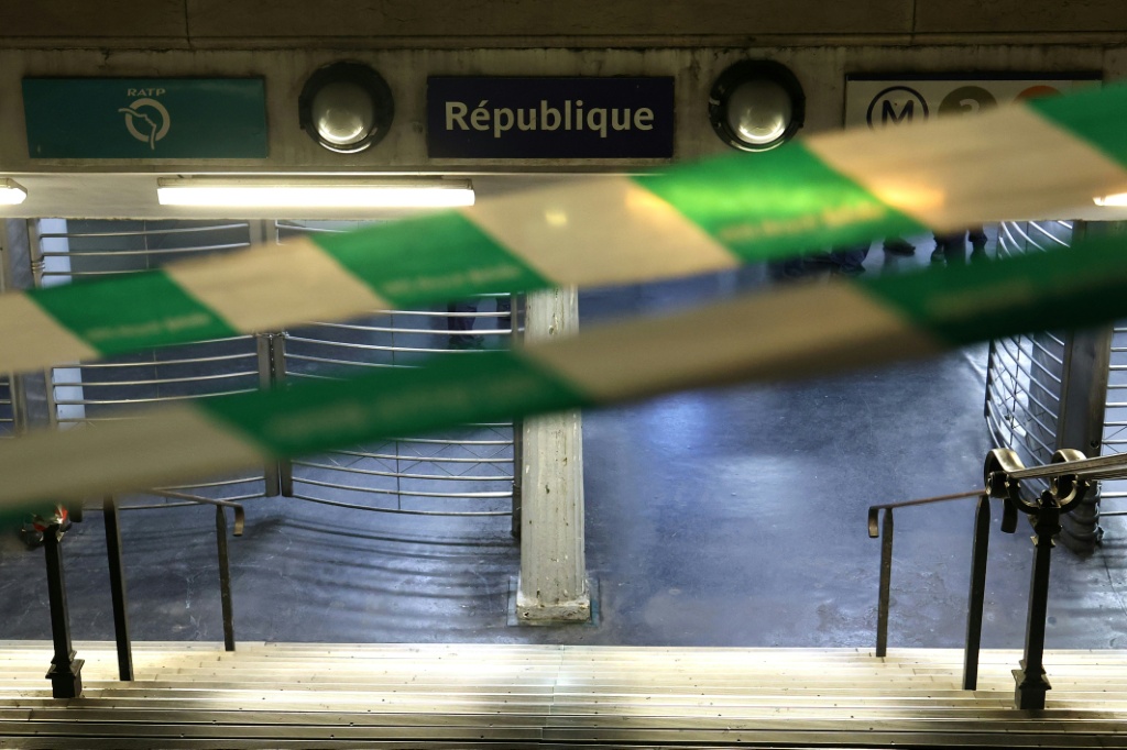 Partial curfews were put in place in parts of Paris and other cities following the unrest — SIMON WOHLFAHRT / AFP