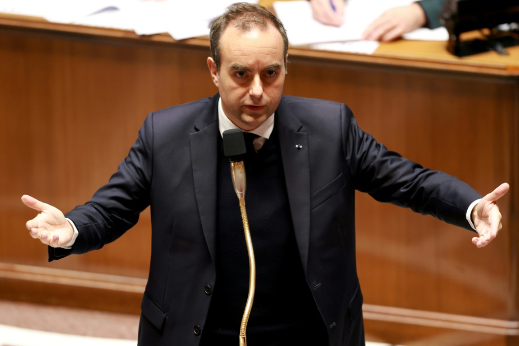 France's Prime Minister Sebastien Lecornu faced angry lawmakers in parliament — Kenzo TRIBOUILLARD / AFP