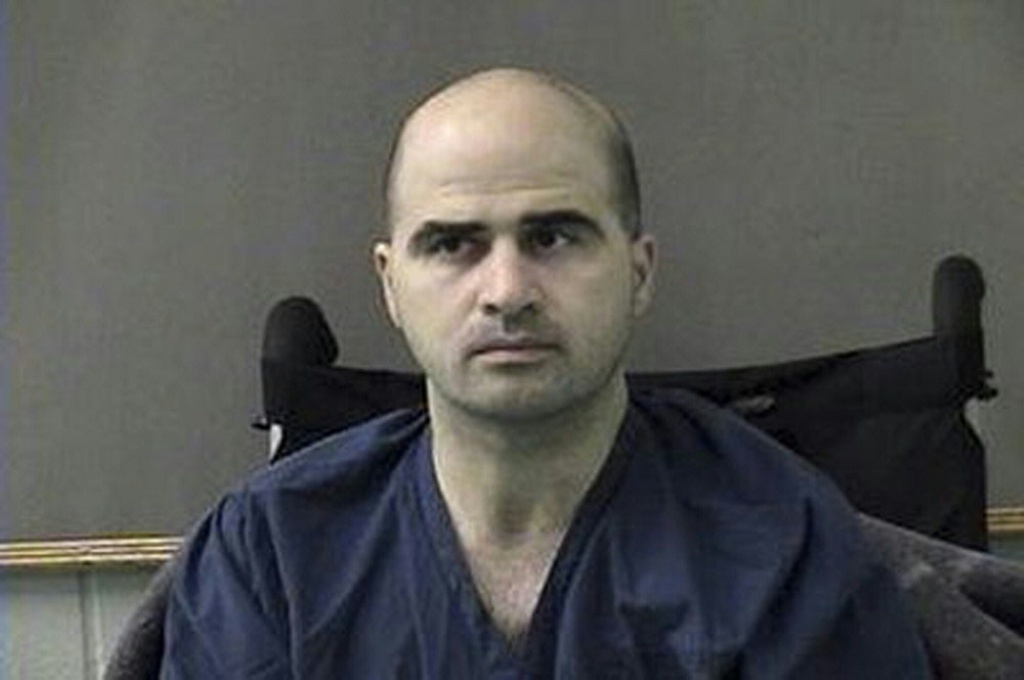 Fort Hood shooter Nidal Hasan was sentenced to death in 2013 — Handout / AFP
