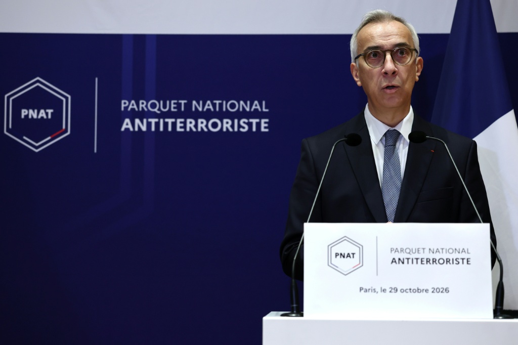National terrorism prosecutor Olivier Christen said Kevin T. claimed he chose the location for his actions because it was 'a hotbed for Islamists' — Anne-Christine POUJOULAT / AFP