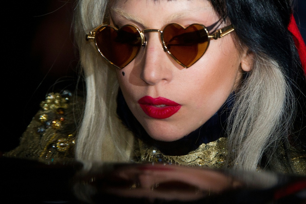 Gaga, who shot to stardom with her 2008 single "Just Dance", is very popular in Belarus and Russia — MARTIN BUREAU / AFP