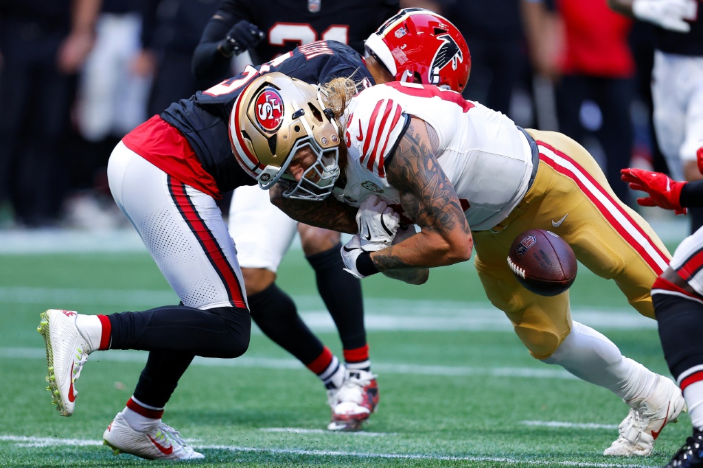 Falcons hand 49ers first defeat of NFL season, Vikings remain unbeaten