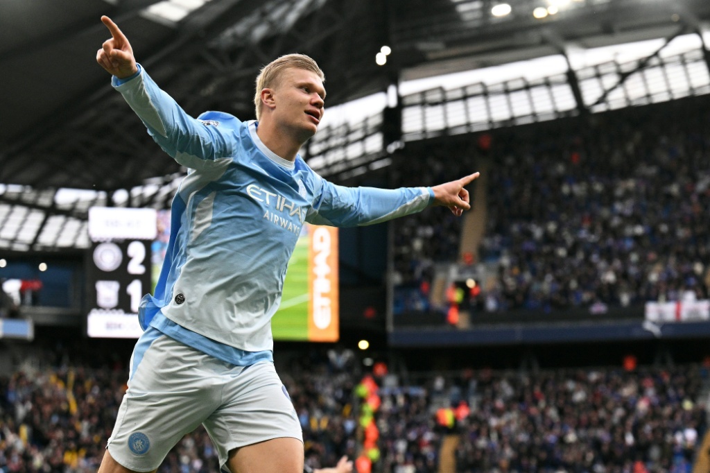 Haaland stars in Man City win, Liverpool beat Brentford