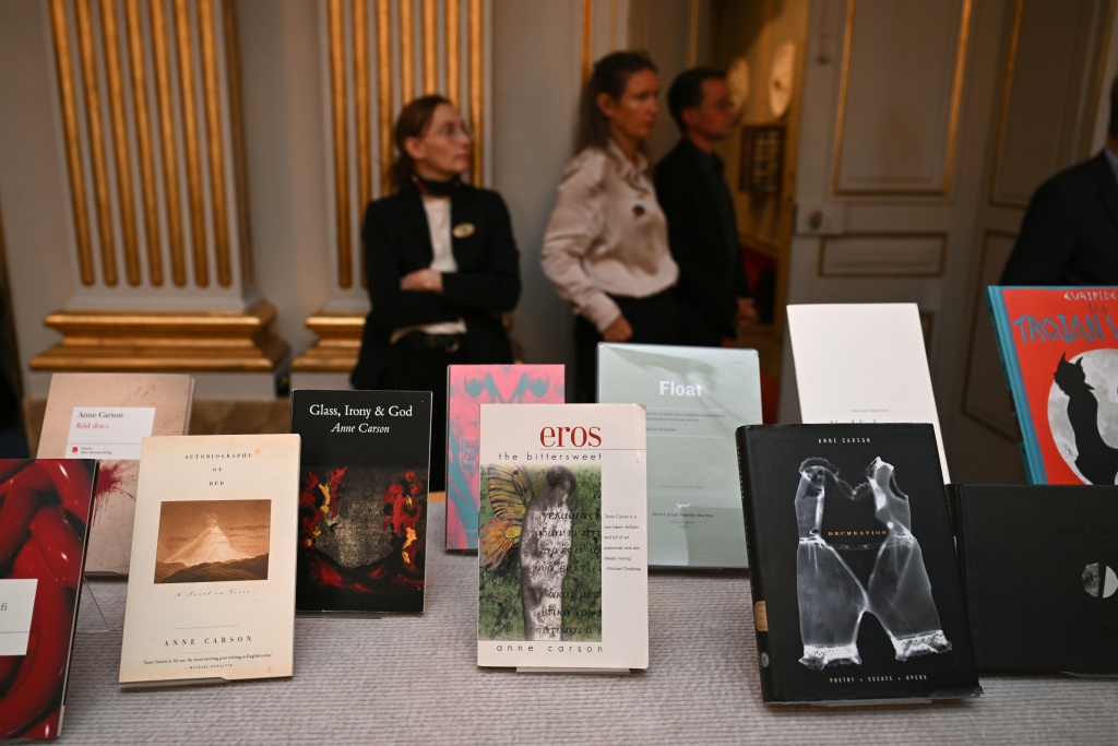 Canadian poet and classicist Anne Carson wins 'crazy' Nobel