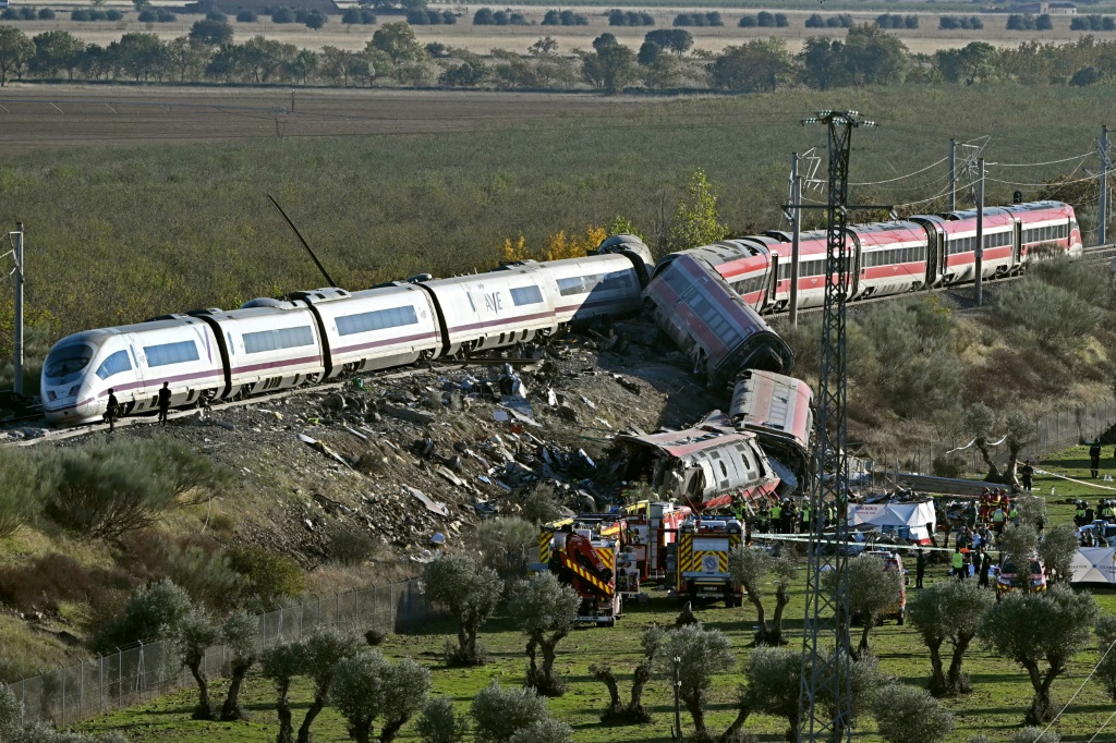 One of Europe's deadliest train disasters this century has raised fresh questions about safety on Spain's rail network — Javier SORIANO / AFP
