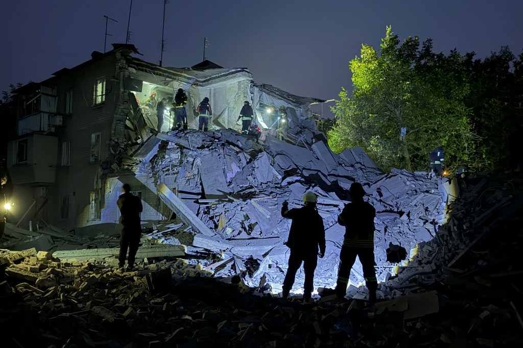 Moscow has intensified its deadly bombardment of Ukraine in recent months — Daria Nazarova / AFP