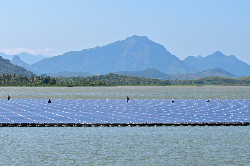 By 2029, the government hopes to boost its solar power generation capacity by 388 percent from 2024, the energy minister says — Ishara S. KODIKARA / AFP