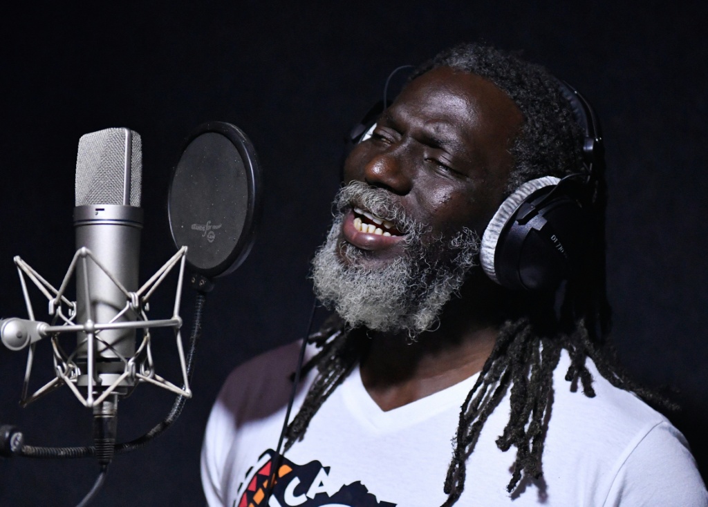 Reggae singer Tiken Jah Fakoly came under fire for criticising the clampdown on free speech in Ivory Coast's neighbours — ISSOUF SANOGO / AFP