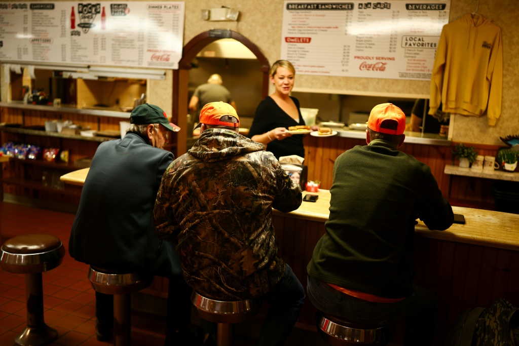 Customers eat breakfast at Rock's Family Diner in Fort Kent, Maine along the Canadian border, where residents have argued at length in the weeks before the November 2026 midterm elections

73-year-old Republican senator is having to run the race of her life to help save Donald Trump's party from being frozen out of power nationwide. — CHARLY TRIBALLEAU / AFP