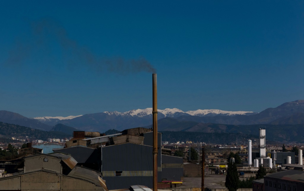 'A sun as black as my lungs': how corruption crucified a polluted Albania city