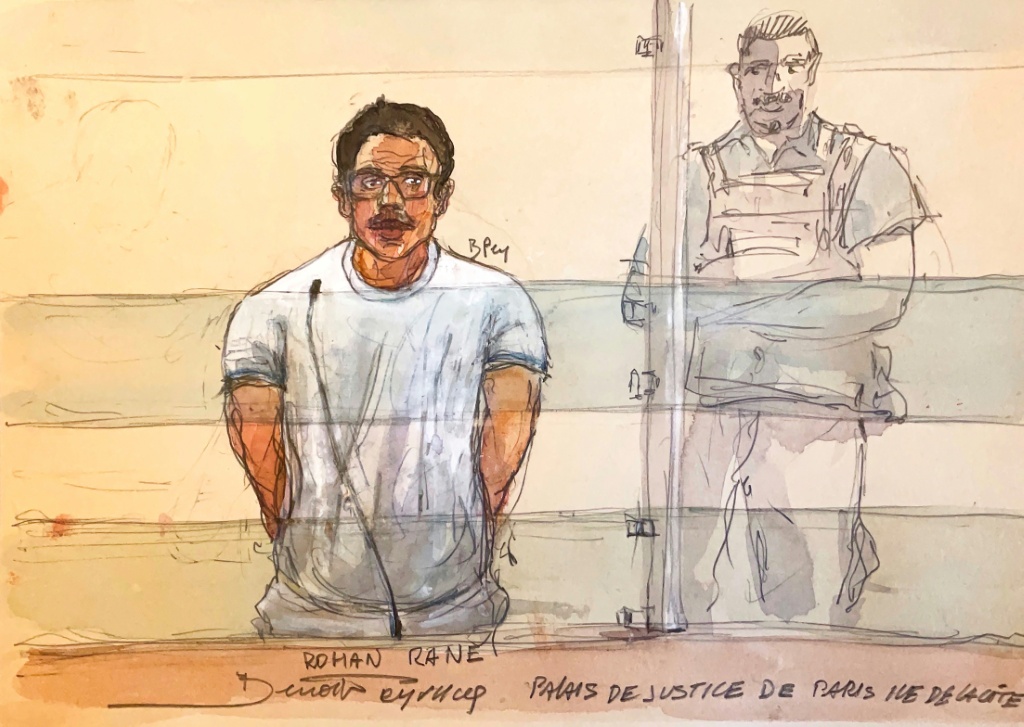 Indian national Rohan Rane stands accused of leading a child abuse ring online — Benoit PEYRUCQ / AFP