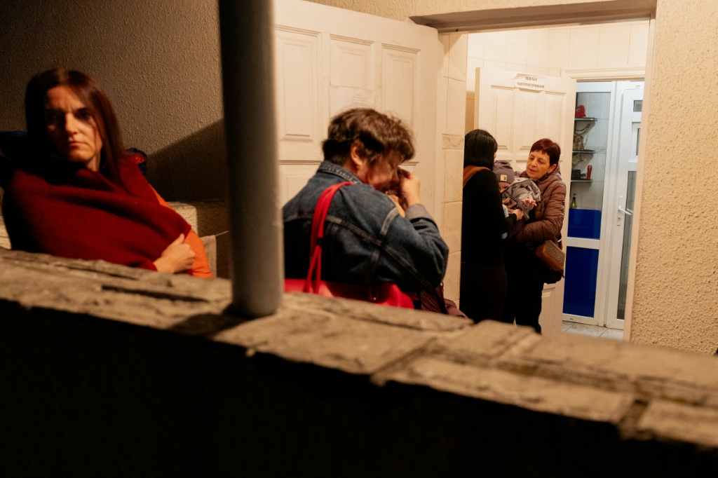 The Kharkiv-Kyiv route connects Ukraine's two largest cities — Tetiana DZHAFAROVA / AFP