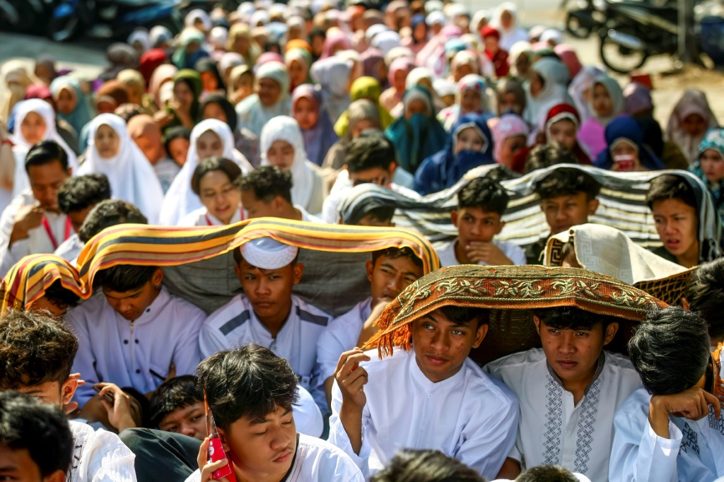 Indonesia is a Muslim-majority country — Hayu Yudha / AFP