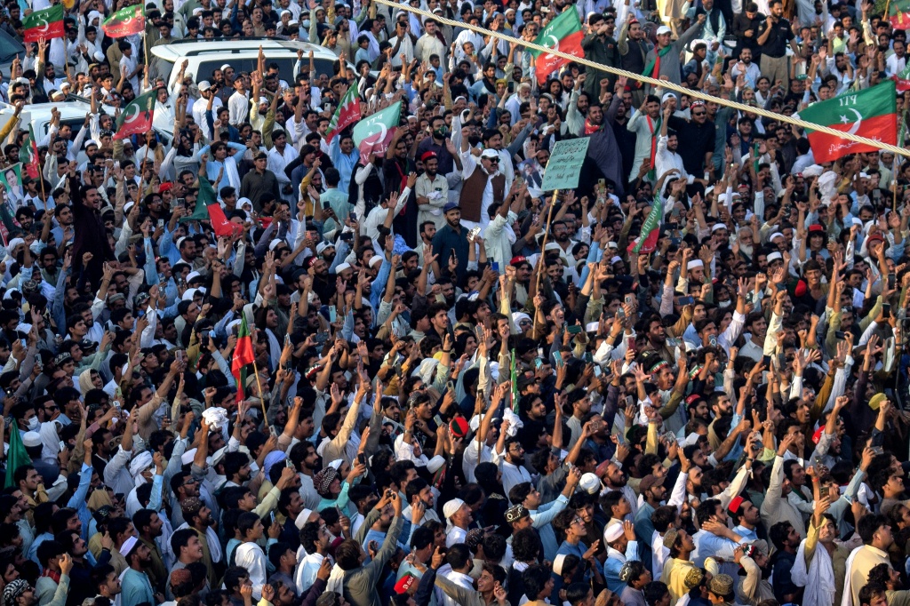 Discontent over Khan's incarceration has mounted in recent months, particularly over the 73-year-old's medical treatment and access to him by doctors and family. — Marwat AKBAR / AFP