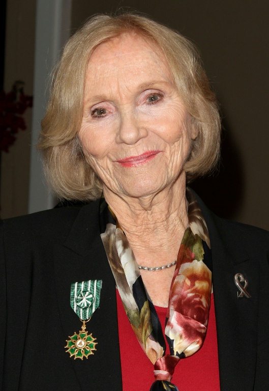 Over her seven-decade career the ever-elegant Saint caught the eyes of influential filmmakers, including Alfred Hitchcock and Elia Kazan, building a legendary resume in film as well as television, which also earned her an Emmy — Valerie MACON / AFP