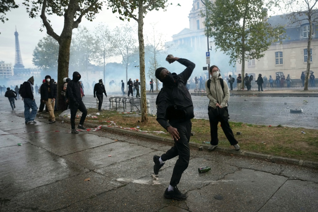 Macron says French student protesters 'exploited' by political forces: spokeswoman