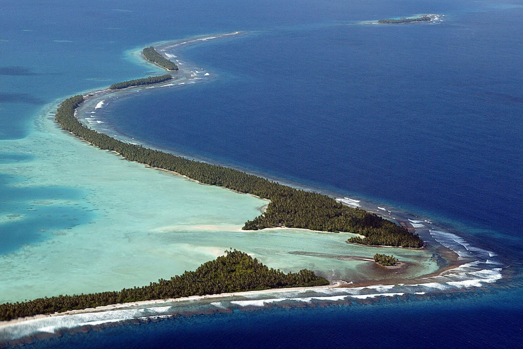 Delegates will also take a one-day trip on Tuesday to low-lying Tuvalu — TORSTEN BLACKWOOD / AFP