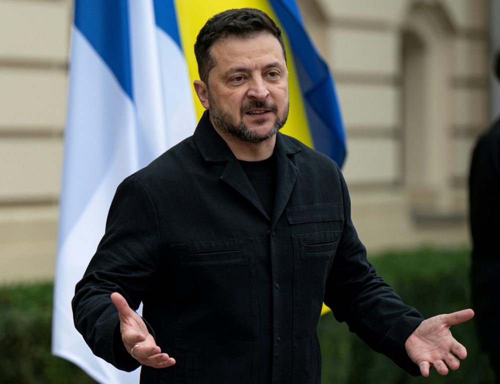 Ukraine's President Volodymyr Zelensky said the Starshield system was still not working properly — Genya SAVILOV / AFP