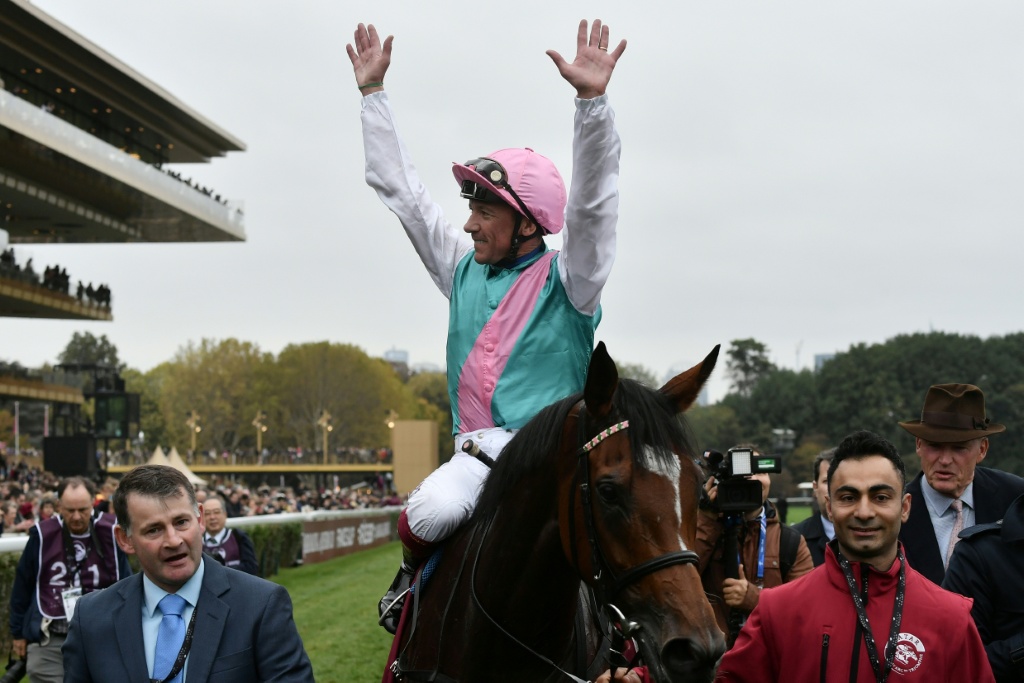 Frankie Dettori said Enable had taken him to places none of the other champion horses he rode had — Philippe LOPEZ / AFP
