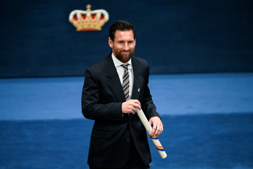 Lionel Messi has won dozens of trophies at club level as well as the World Cup with Argentina — Miguel RIOPA / AFP
