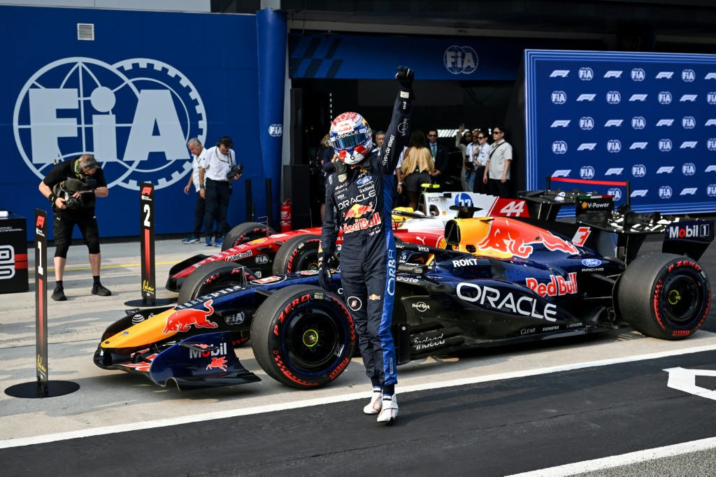 Red Bull's Verstappen grabs pole position for Bahrain GP