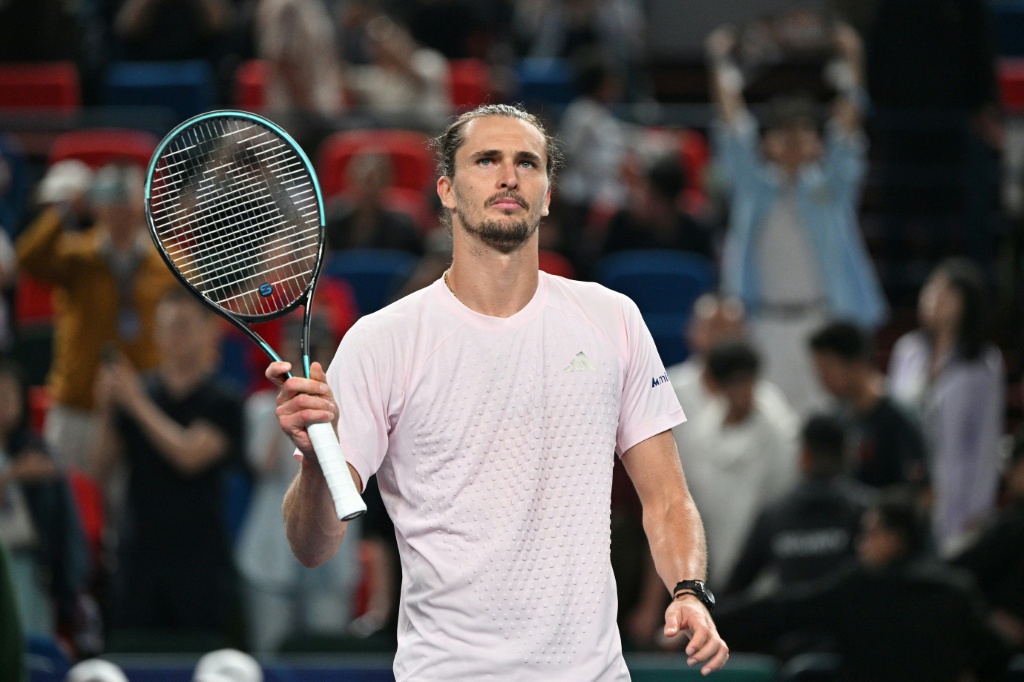 Zverev defies 'physical issues' to reach Shanghai Masters quarter-finals