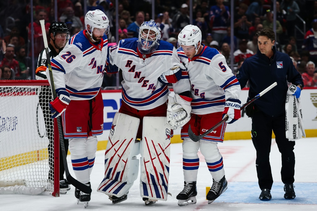 Injury ends season for NHL Rangers star goalie Shesterkin