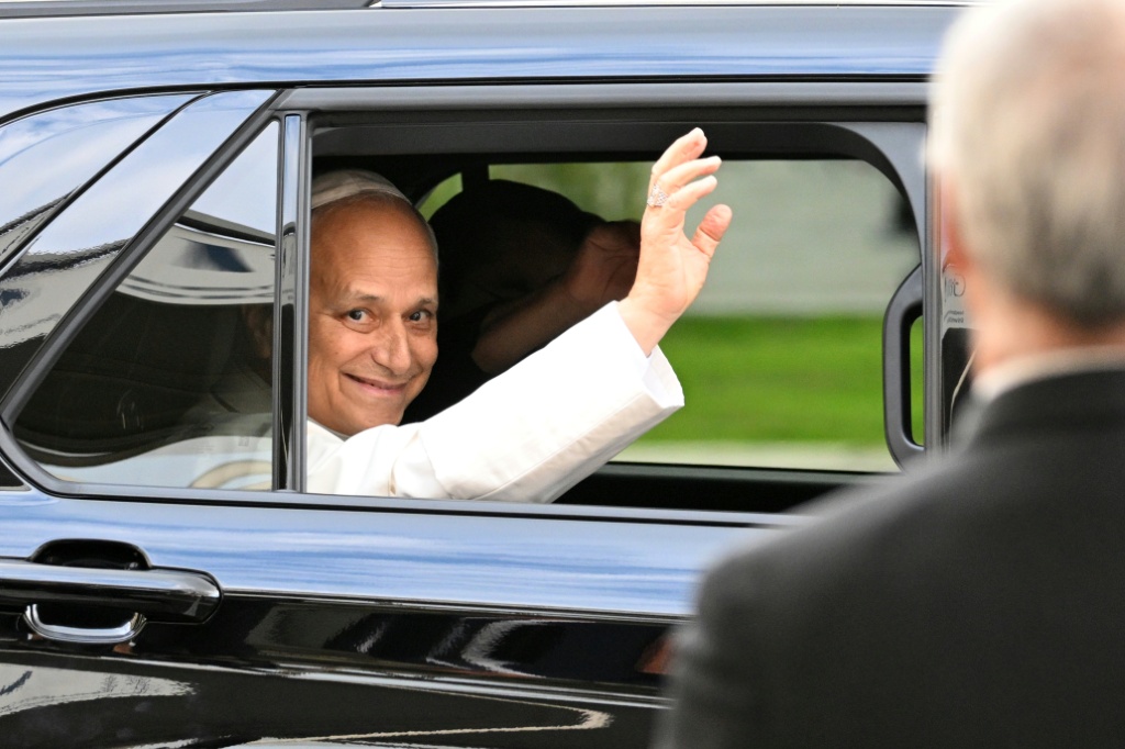 Pope Leo XIV was operated on Tuesday for a cancerous tumour in his lung — Tiziana FABI / AFP