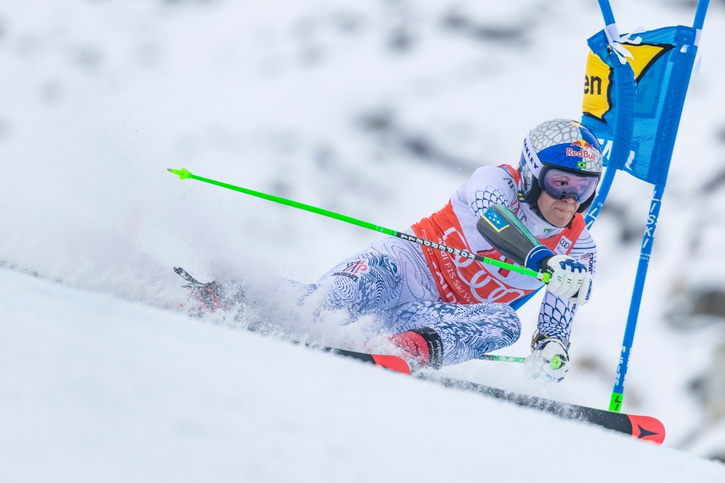 Pinheiro Braathen wins Soelden giant slalom