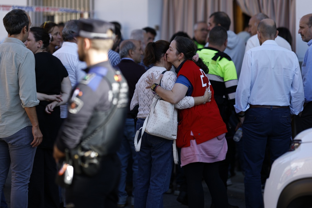 At least 68 people are known to have died with many others injured — Oscar DEL POZO / AFP