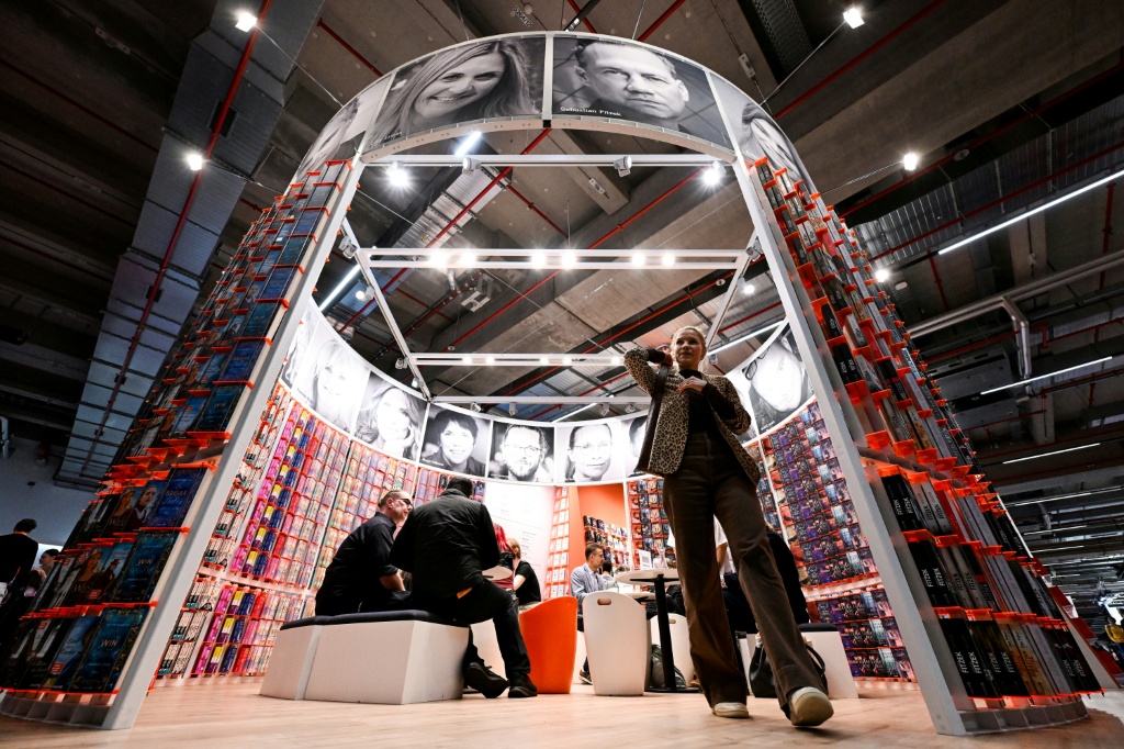 Frankfurt holds the world's biggest fair for the book trade every year — Kirill KUDRYAVTSEV / AFP