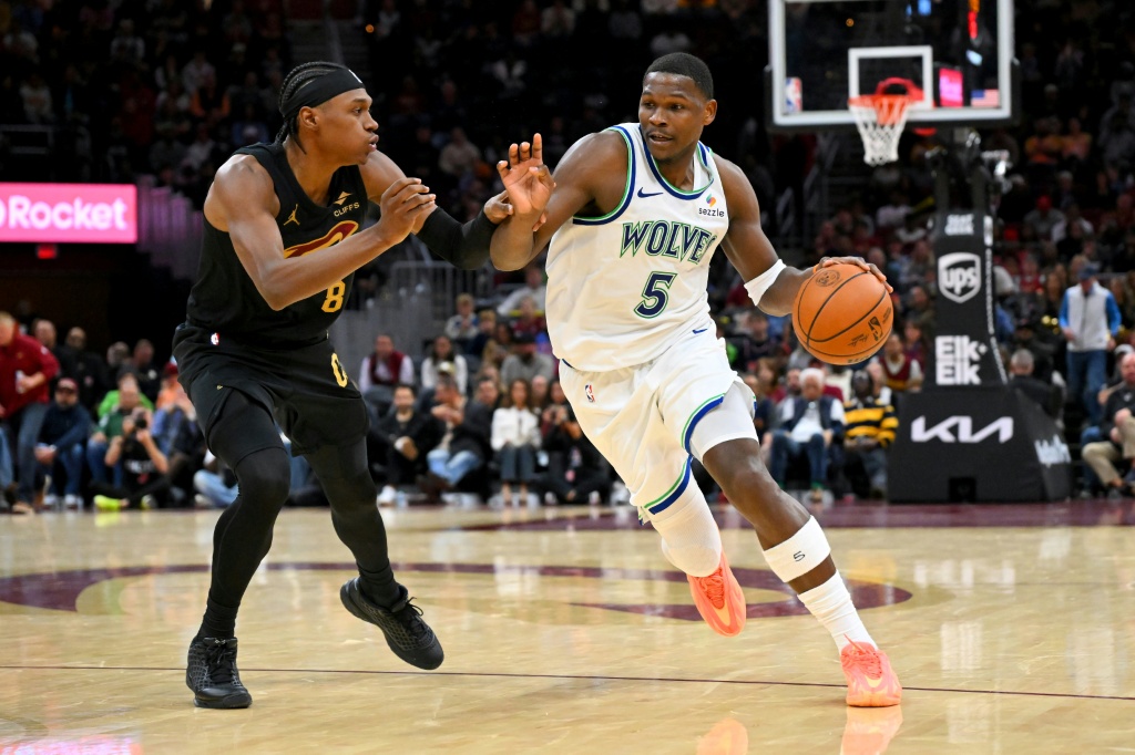 Cavs edge T'Wolves in overtime despite superb Edwards