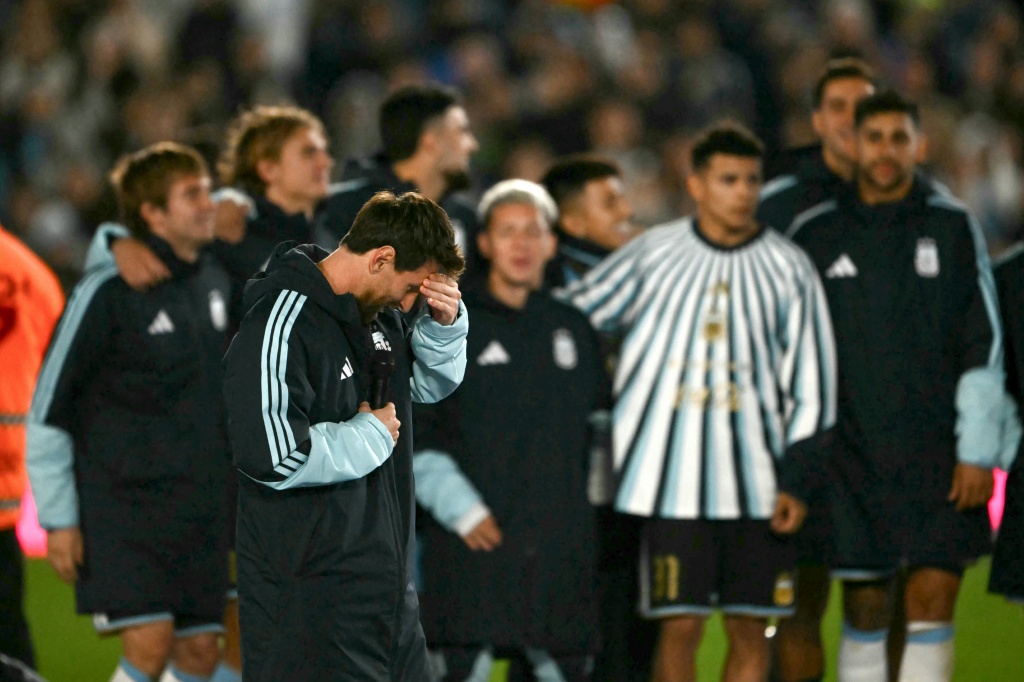Messi says Argentina retirement is 'saddest day of my career'