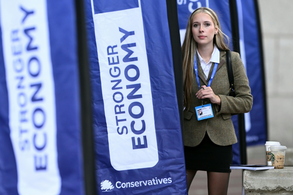 The Conservative Party has enjoyed long periods in power — Oli SCARFF / AFP