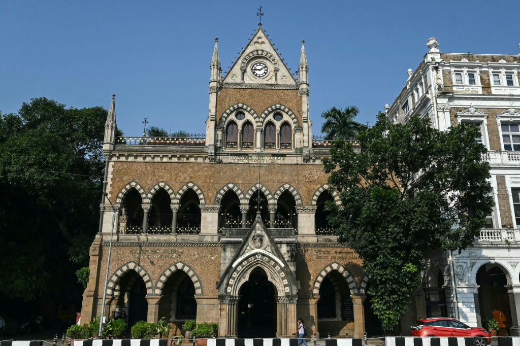 At Mumbai's 19th-century David Sassoon Library, Lambah helped bring together private donors, foundations and community groups to rescue the site after restoration stalled — Indranil MUKHERJEE / AFP