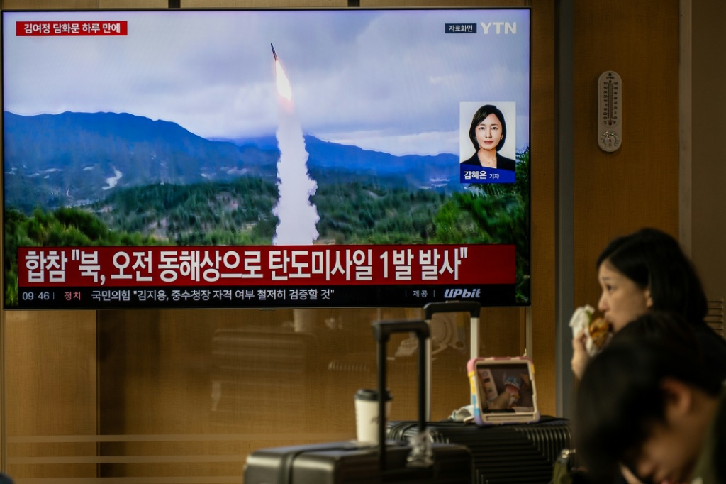 North Korea fires ballistic missile after Seoul's apology demand